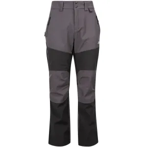 Trespass Mens Marco Softshell Waterproof Walking Trousers Metallic accents Blackout fabric