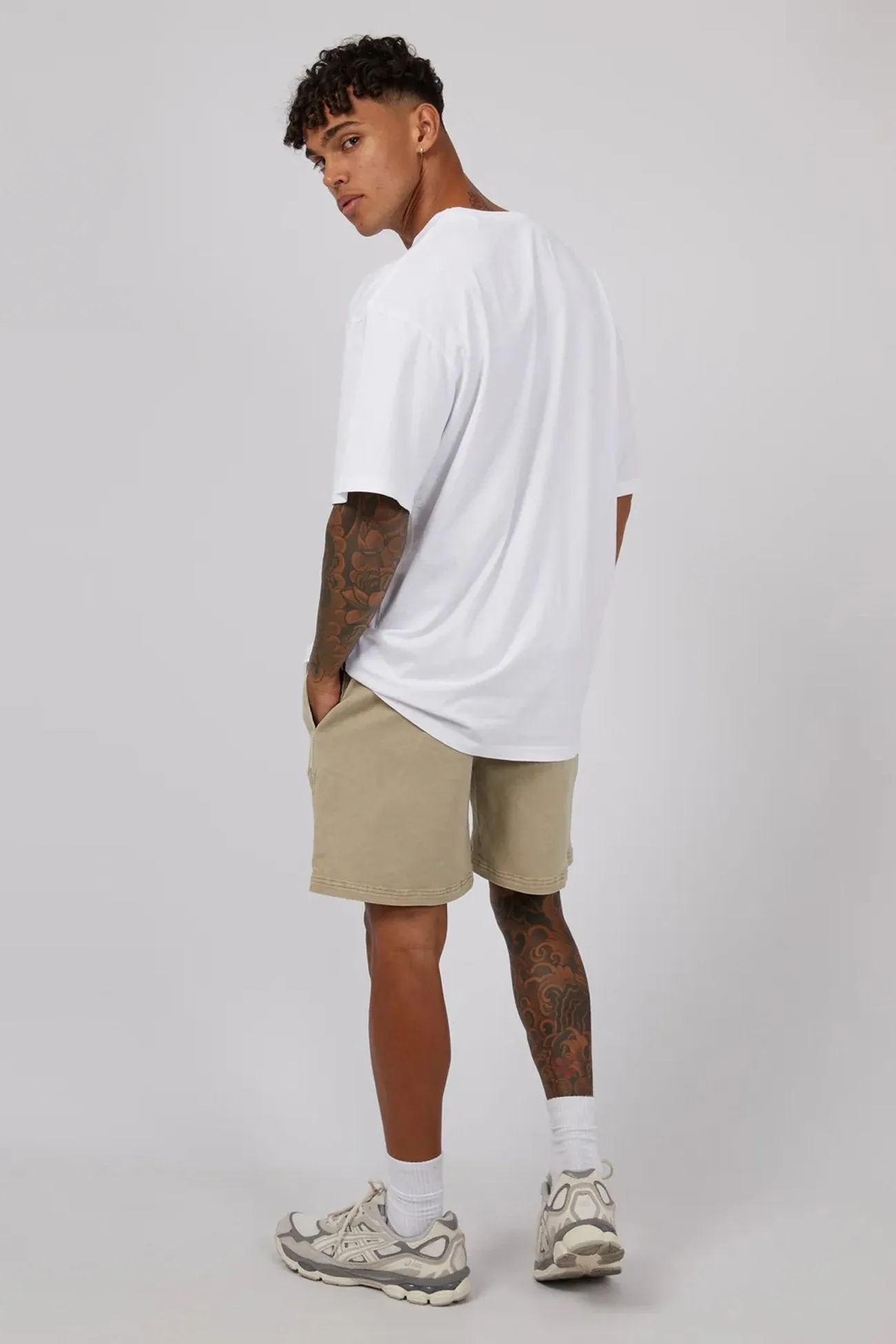 cycling attire fresh start 17" Twill Jogger Sand