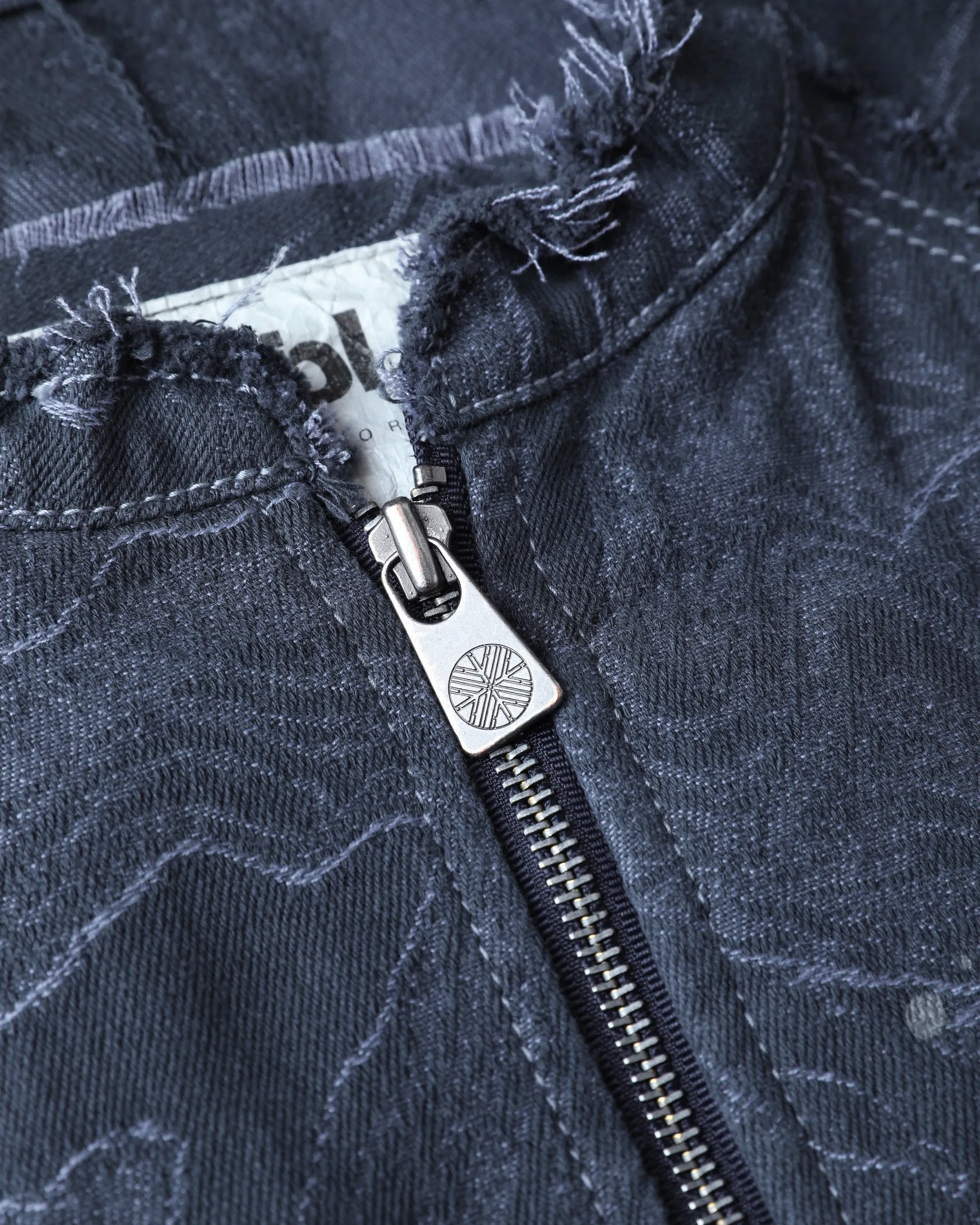 Vanguard Denim Jacket Tailored Silhouette Fashion Use