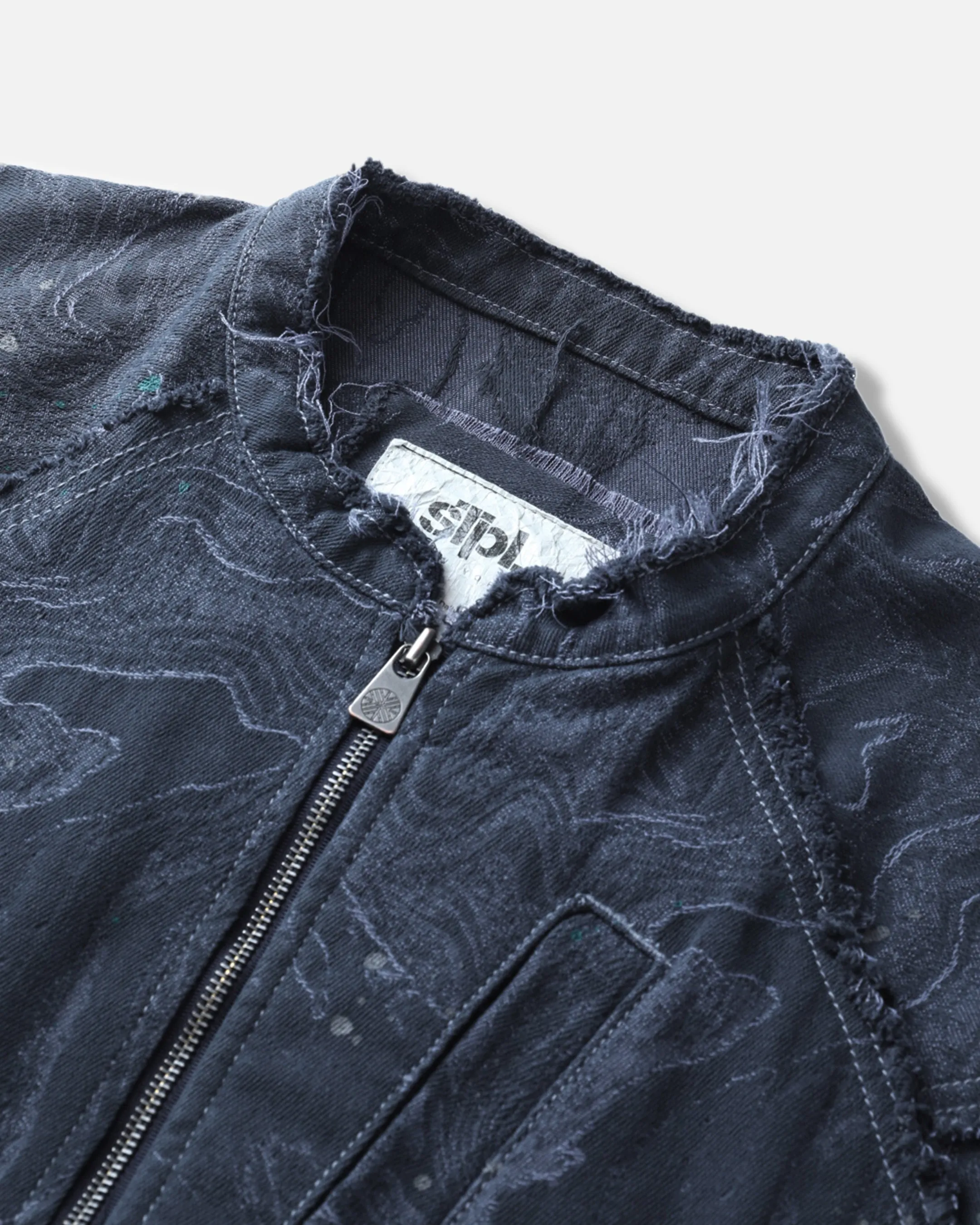 Vanguard Denim Jacket Hidden Ventilation Zones