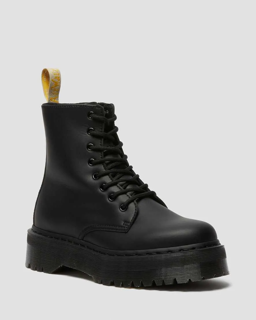 Vegan Jadon II in Black from Dr. Martens Insulated Snowy Path