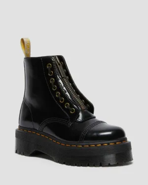 Vegan Sinclair Platform Boot in Black from Dr. Martens Rough Trail urban commuting