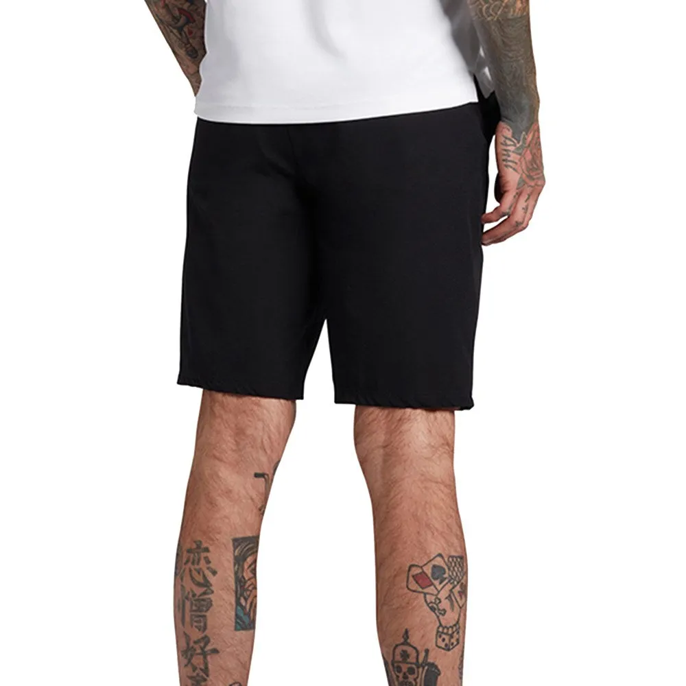 Earth Tones Light Motion Lyle & Scott Stretch Golf Shorts - Jet Black