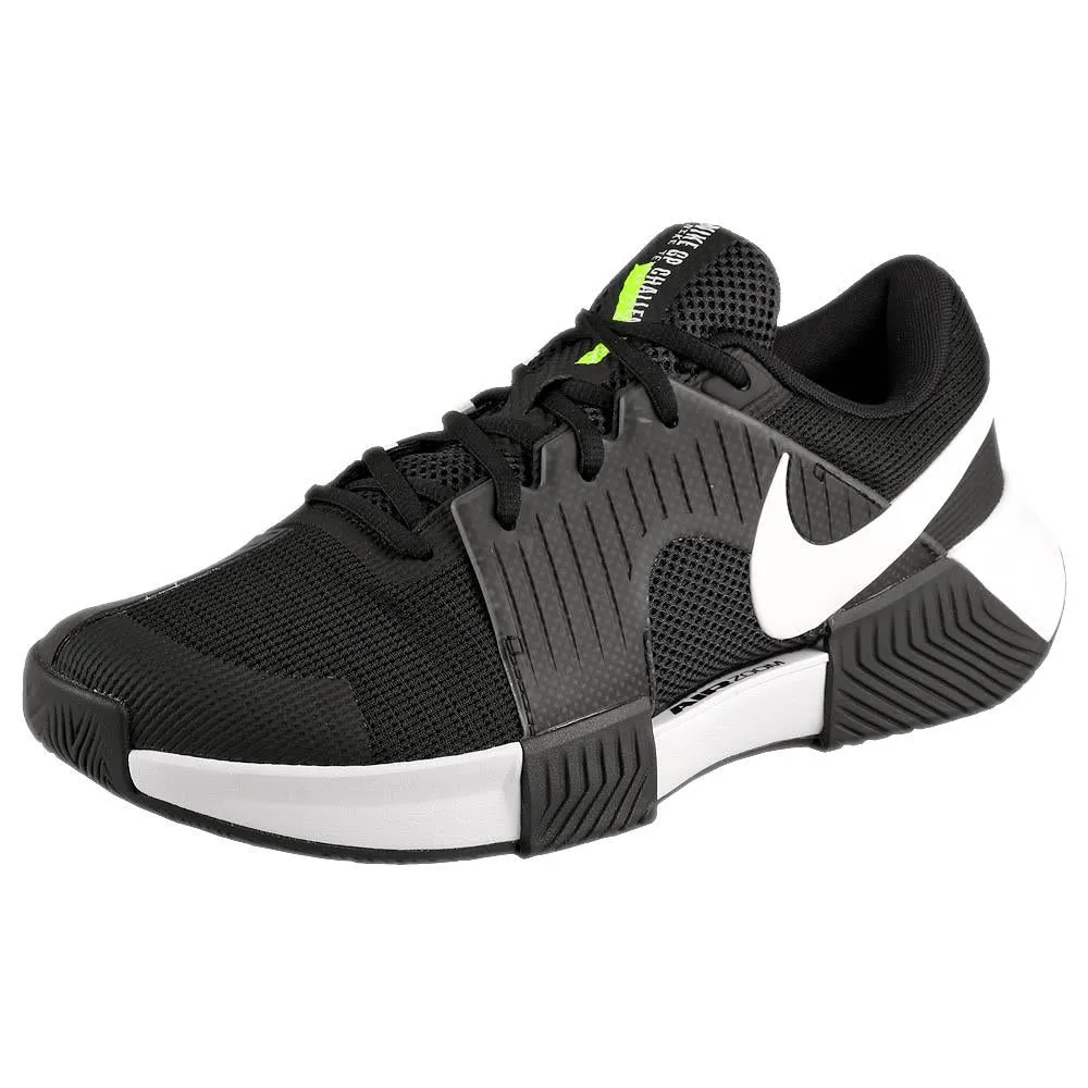 Nike Men's Air Zoom GP Challenge 1 - Black/White Flat Grip Anti Bacterial