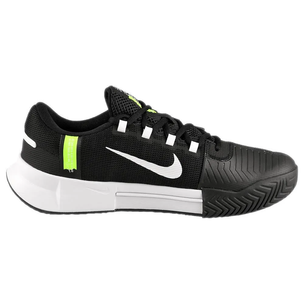 High Density Midsole Torsion Resistant Midsole Nike Men's Air Zoom GP Challenge 1 - Black/White