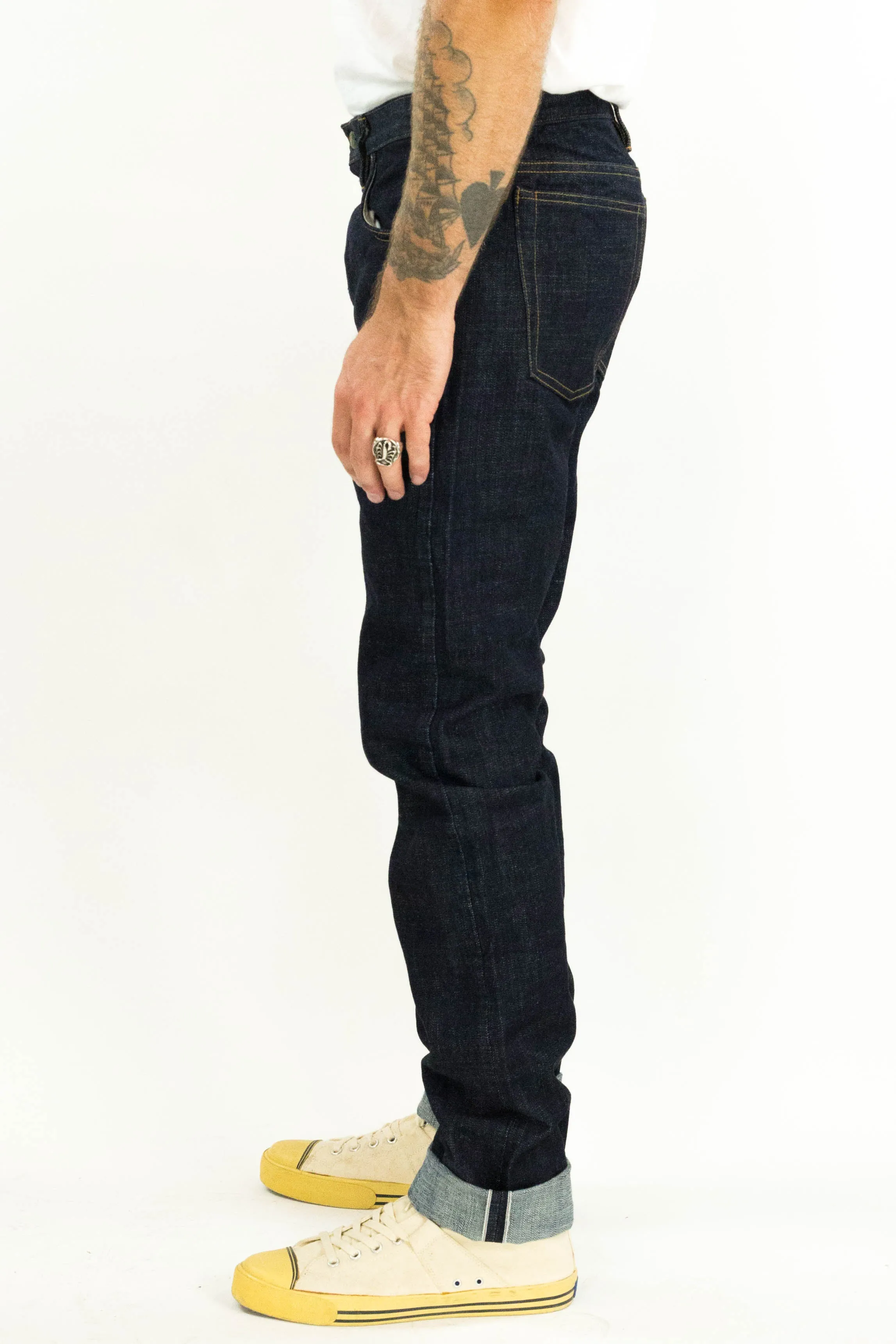 Chelsea 18 oz Slub Indigo Collect Mills Lightweight Morning Stroll Durable Easy Routine