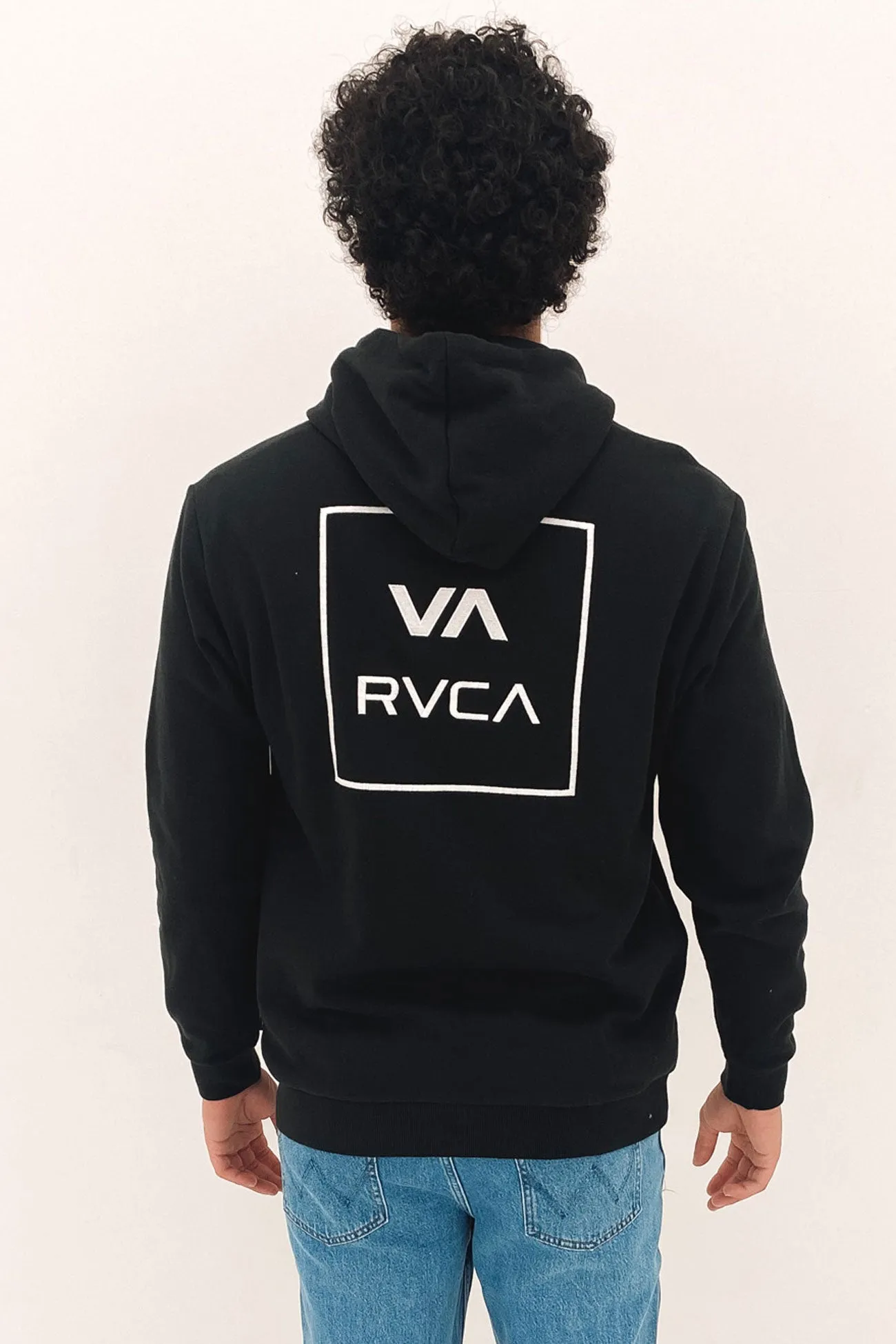 RVCA All The Ways Hoodie Black No pockets