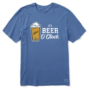 yoga clothing Men's It's Beer O'Clock Short Sleeve Tee