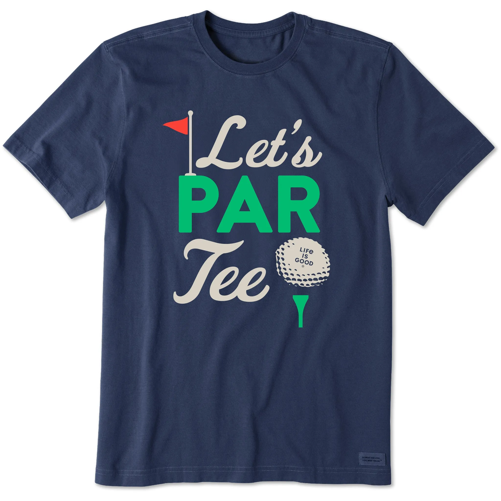 windproof Men's Let's Partee Short Sleeve Crusher Tee