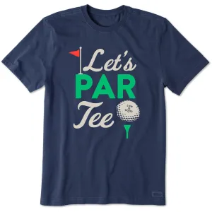 Men's Let's Partee Short Sleeve Crusher Tee City Smart