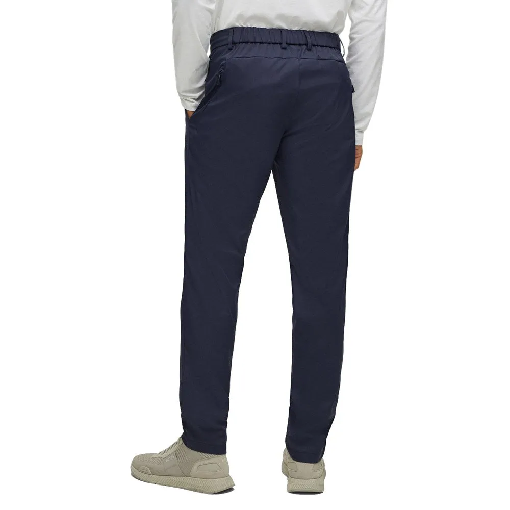 BOSS T Spectre Twill Slim Fit Pants - Dark Blue Trendy Design