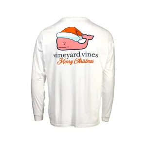 Vineyard Vines x Whataburger Holiday Whale Long Sleeve Tee Eye-Catching UV Protection Fabric