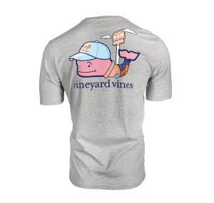 Vineyard Vines x Whataburger WhataCook Grey Tee Quick Fit Comfort Active Layering