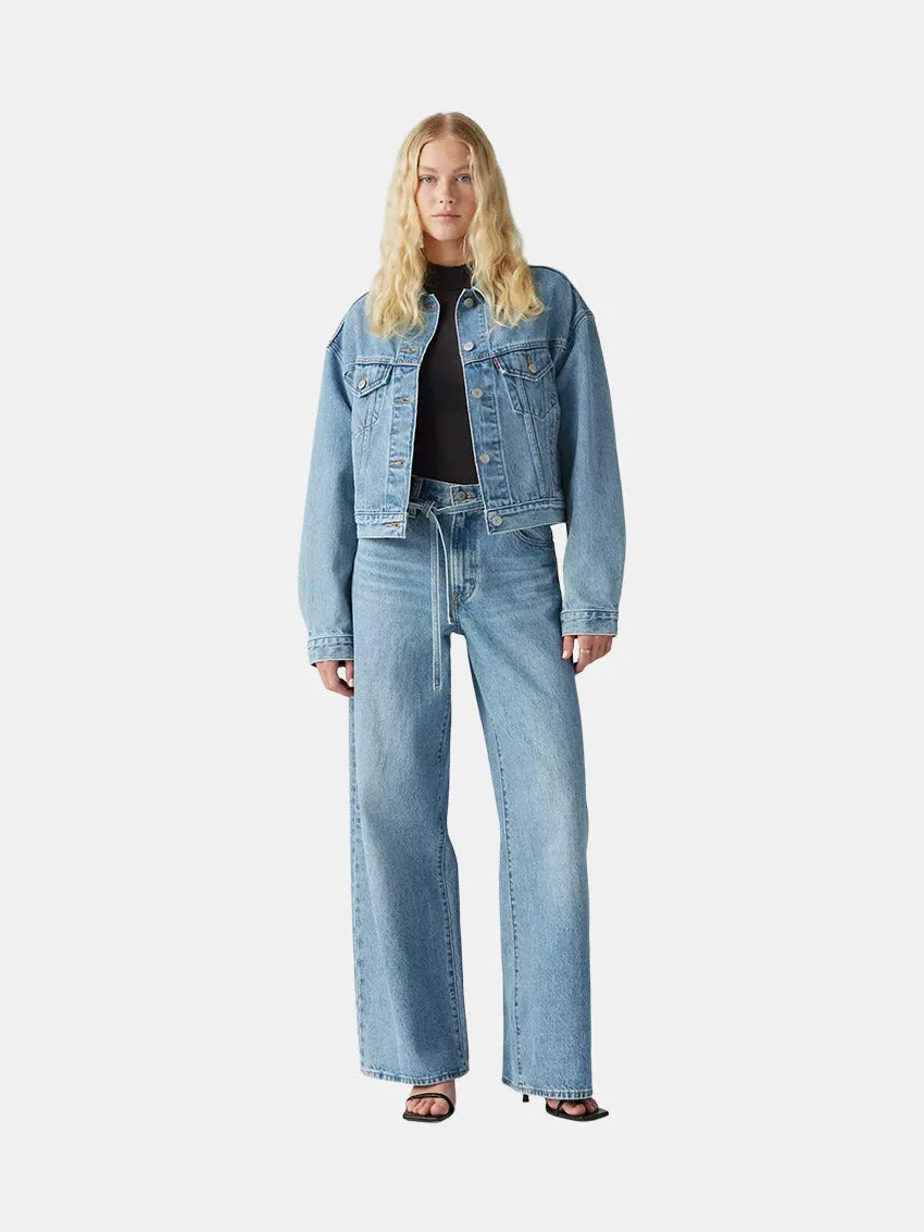 W XL Straight Jeans Thanks Friend Modern Minimalist Creative Look Home Comfort