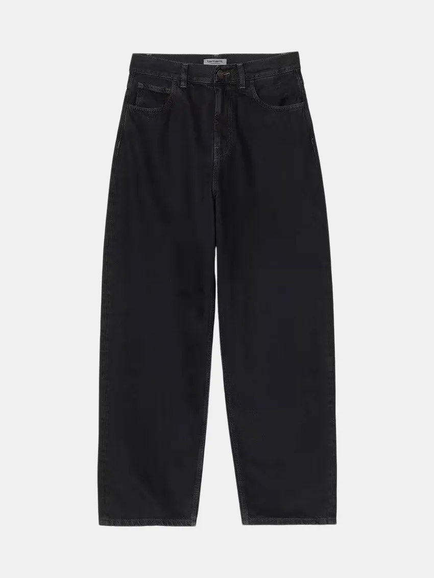 Textured Loose Luxury Minimalist Styling W Brandon Jeans Blue Midnight