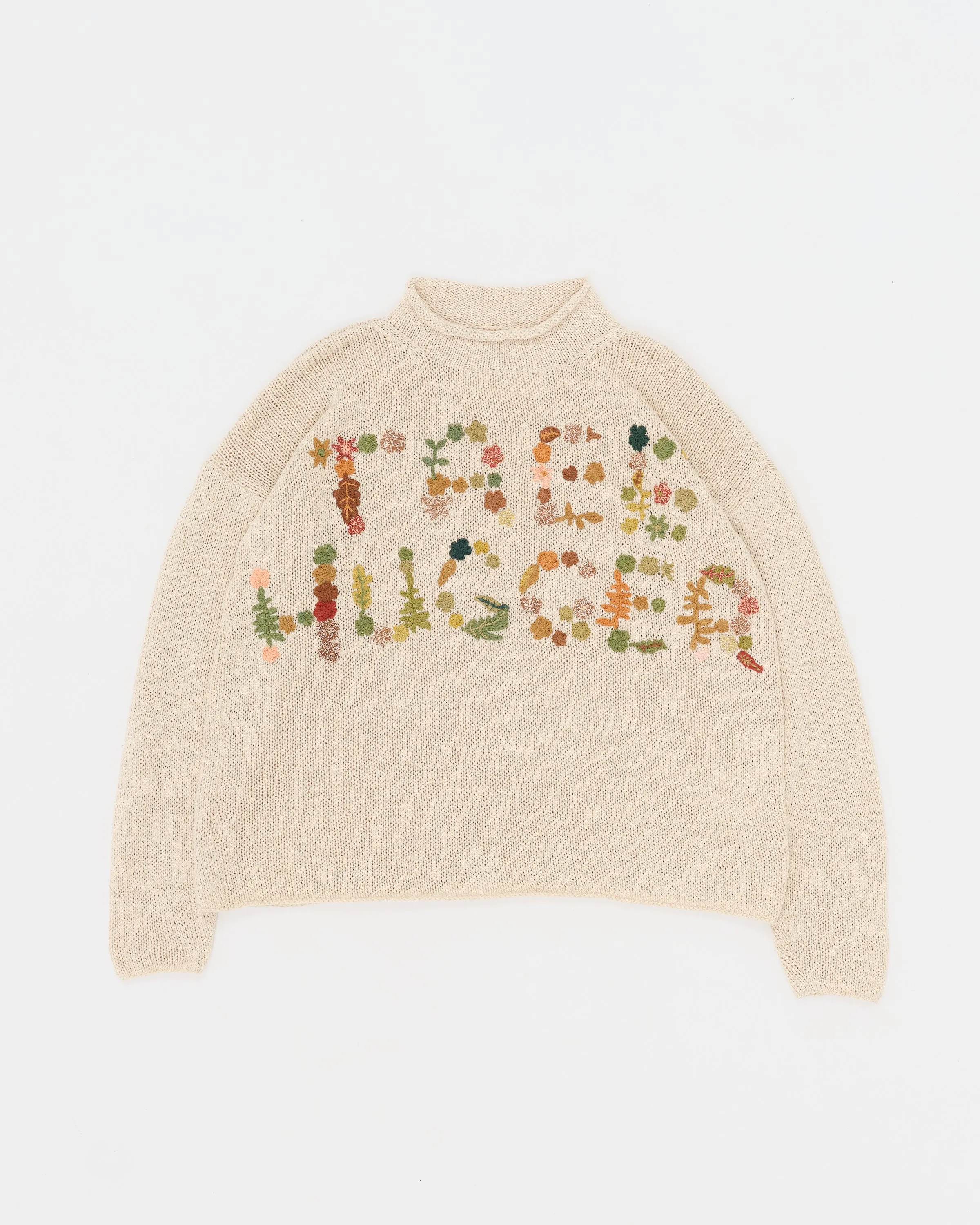 Twinsun Knit Rollneck - Ecru Tree Hugger Modern Silhouette