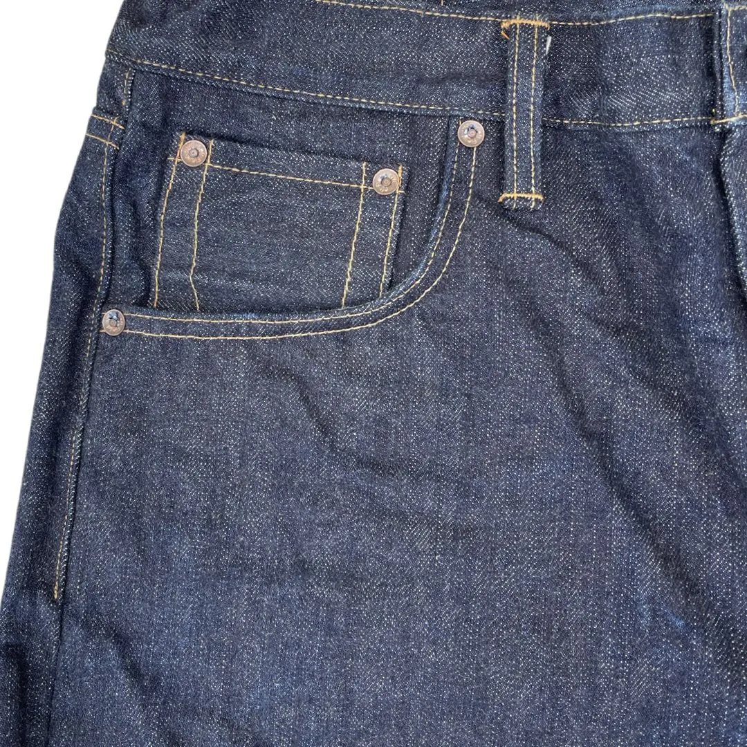 Greaser Loom State(Shrink to Fit) 18 oz denim from Collect Mills Japan Gym Ready Evening Stroll