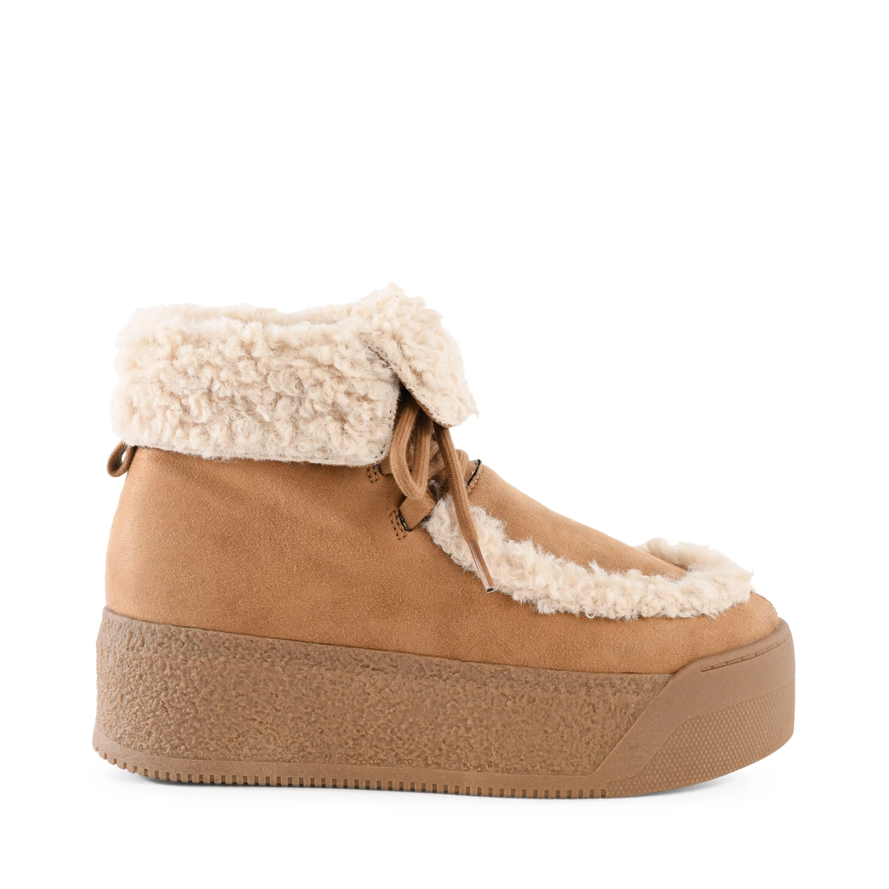 Warm and Fuzzy Boot in Tan from BC Footwear Quick Drying City Walking Thermal Core Outdoor Explorer