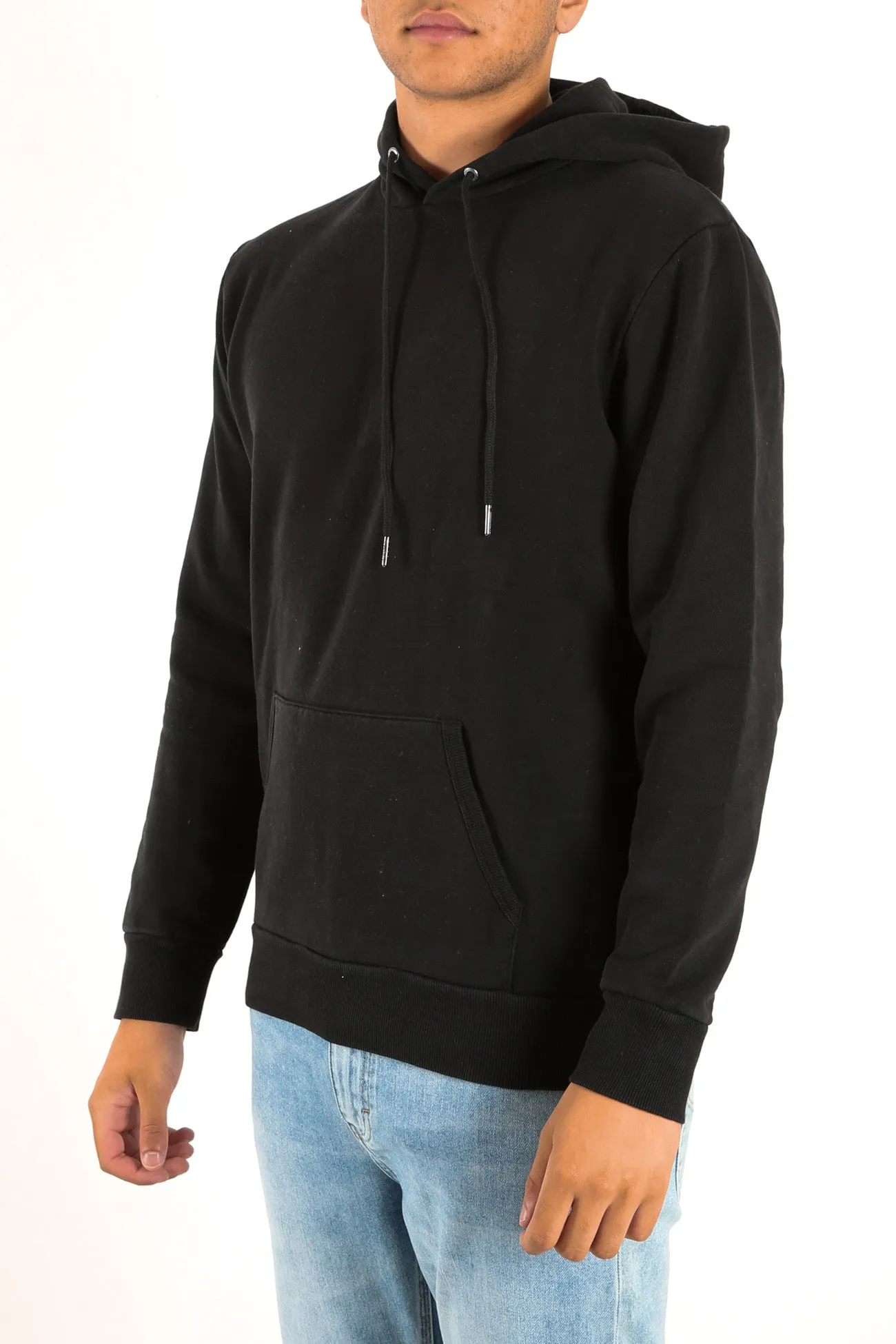 comfortable top Silent Hoody Washed Black