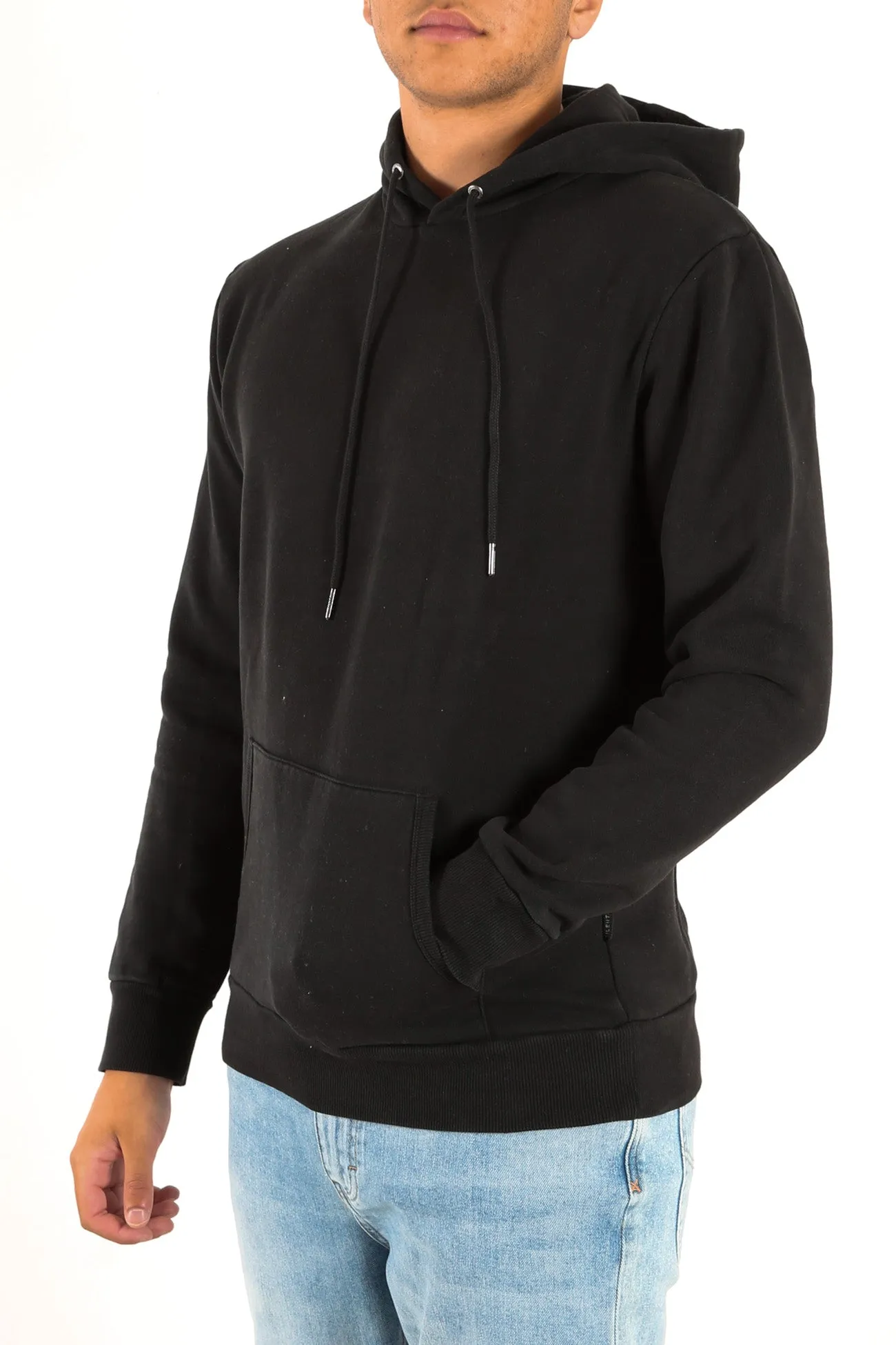 Silent Hoody Washed Black Fresh Fit