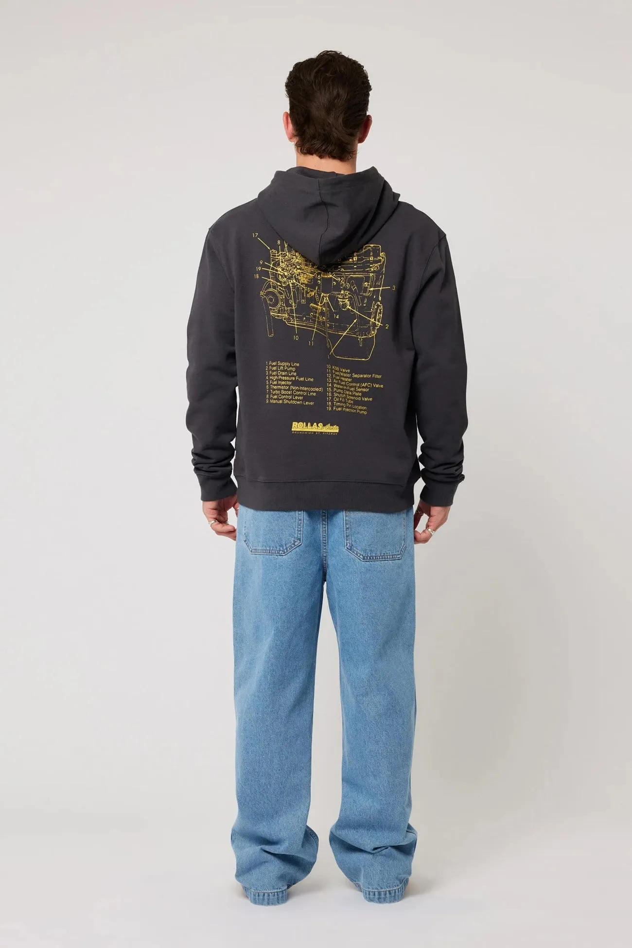 goes with shorts Shift Hoodie Sulphur Black