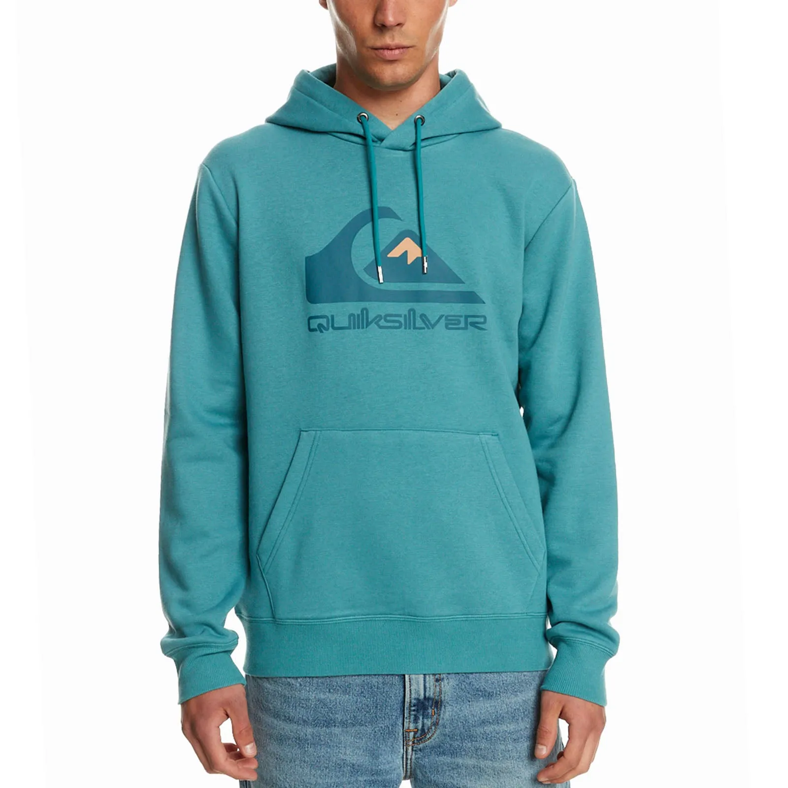 Quiksilver Mens Big Logo Pullover Hoodie product tie dye uniqueness