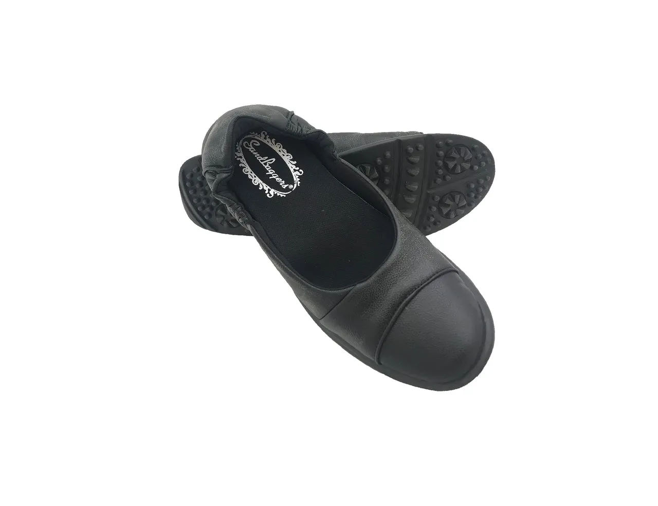 Stability Power Sandbaggers: Women's Golf Shoes - Lynnsey Ballet Black