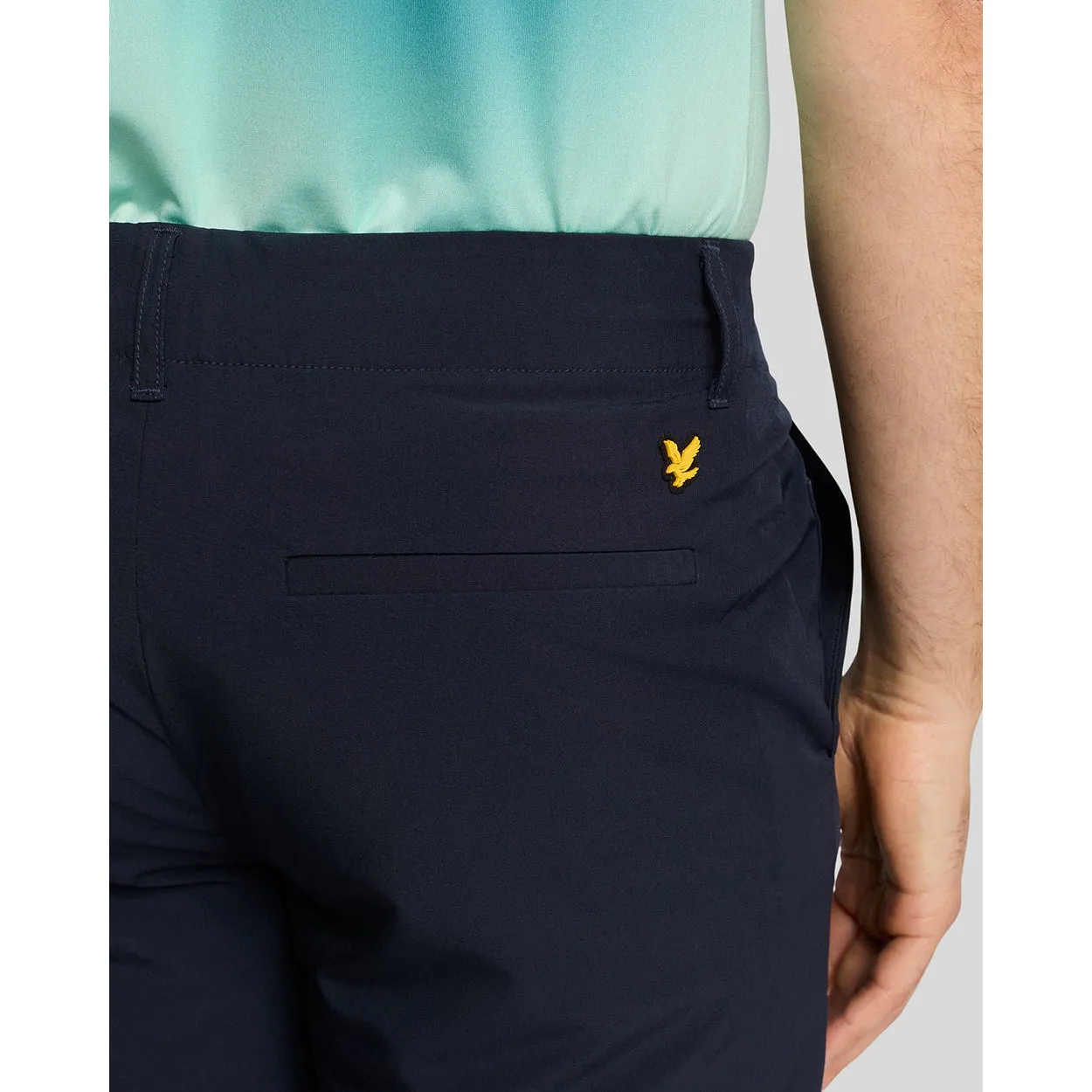 Fast Absorption Textile Lyle & Scott 5 Pocket Golf Shorts - Dark Navy