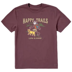 Fit For Movement Men's Jake and Rocket Happy Trails Short Sleeve Tee