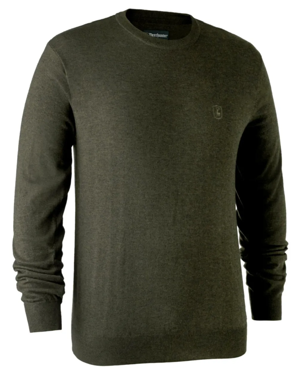 BuiltIn Grip Deerhunter Kingston Knit O-Neck Jumper