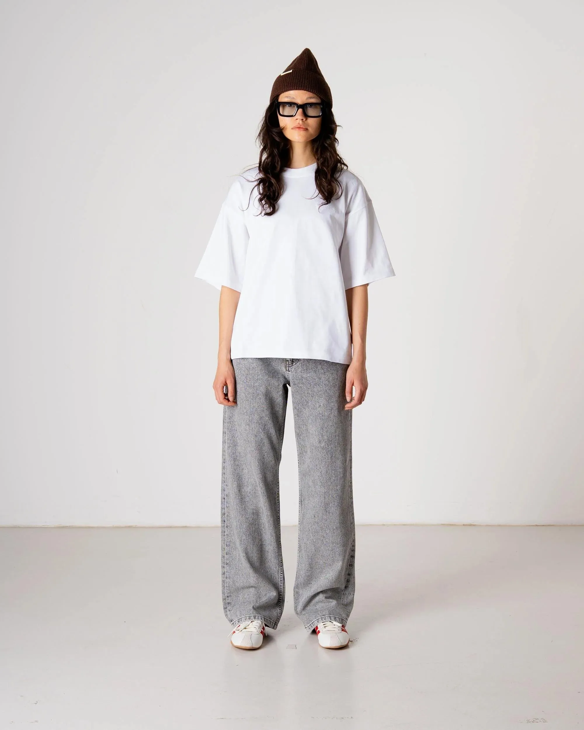 WBCarla Ash Grey Jeans Grey Outdoor Adventure Stylish