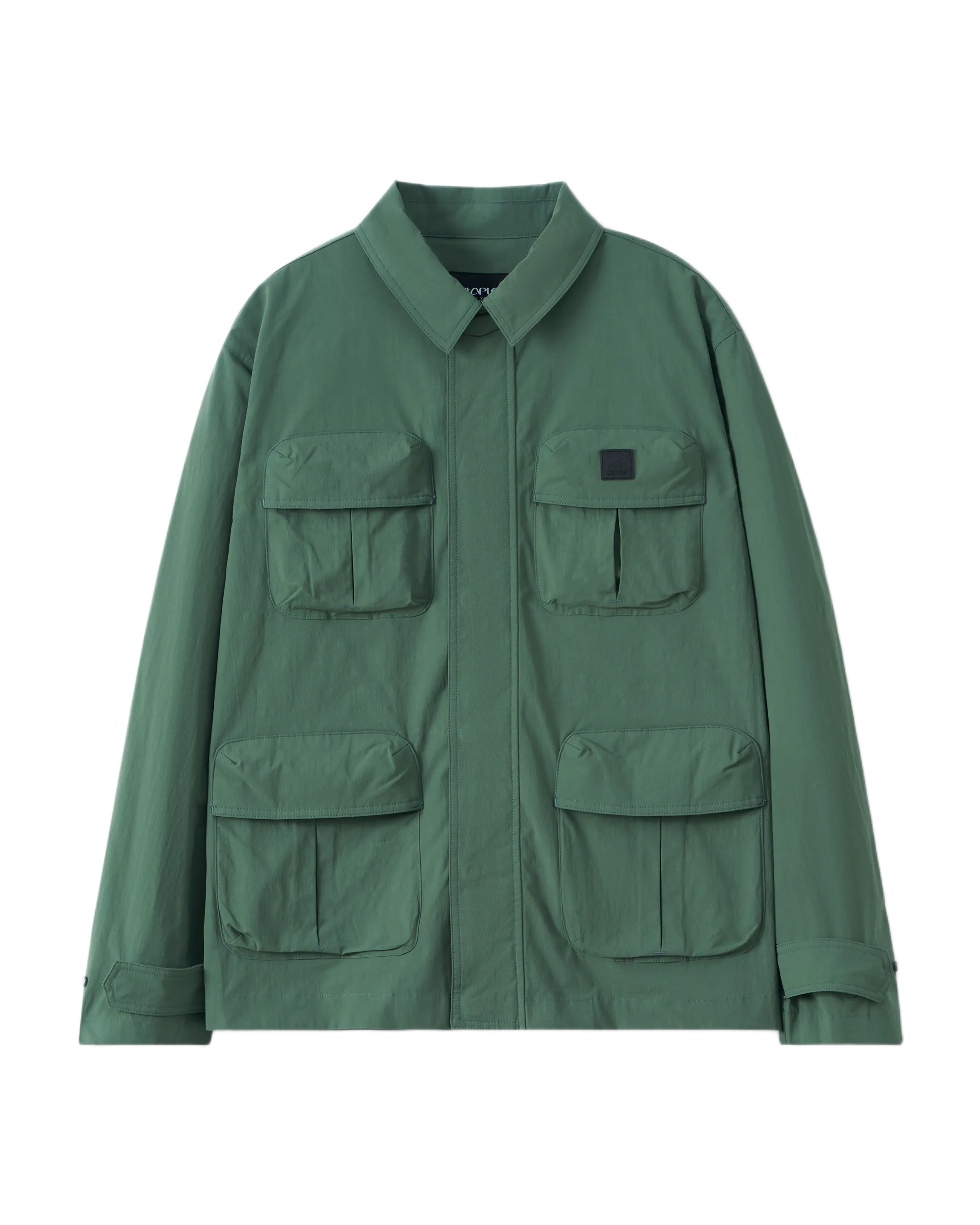 Ventilated Panels Minimal Detail Webster Shirt Jacket