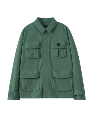 Ventilated Panels Minimal Detail Webster Shirt Jacket