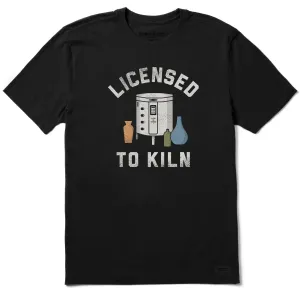 Modern Simplicity Chilly Weather Style Men's Licensed to Kiln Short Sleeve Tee