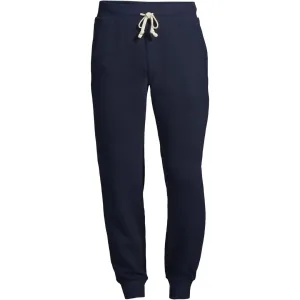 Lands' End Men's Serious Sweats Jogger Pant Radiant Navy Classic Comfort