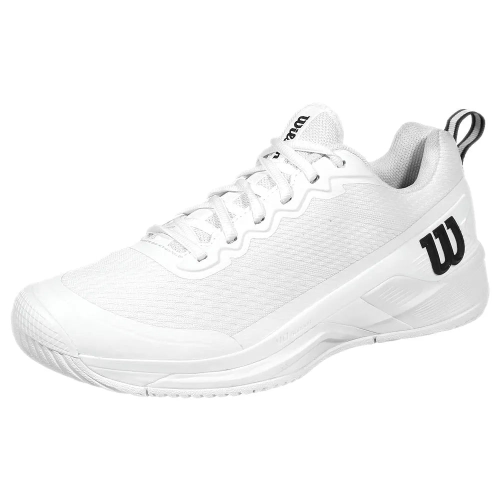 Wilson Men's Rush Pro 4.5 - White/Black 3D Adaptive Fit Speed Focus