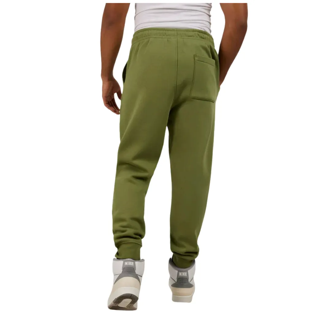 Air Jordan Essentials Fleece Trousers Green FJ7779-340 Fitted waist