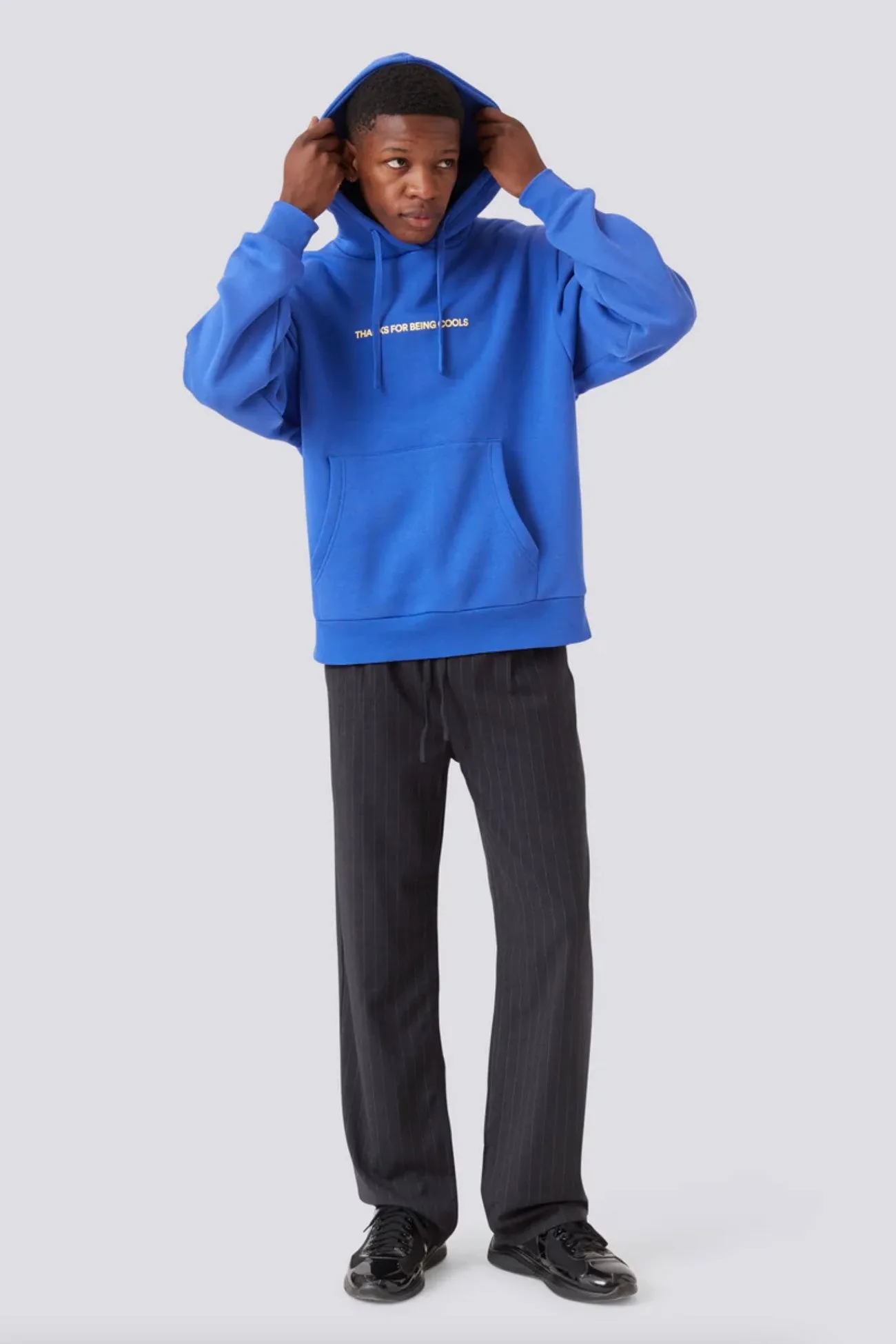 thermal patch accents Thanks Hood Cyber Blue