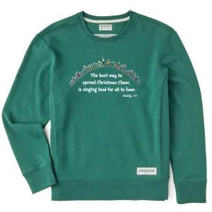 Daily Relaxed Women's Christmas Cheer Grinch Simply True Crew