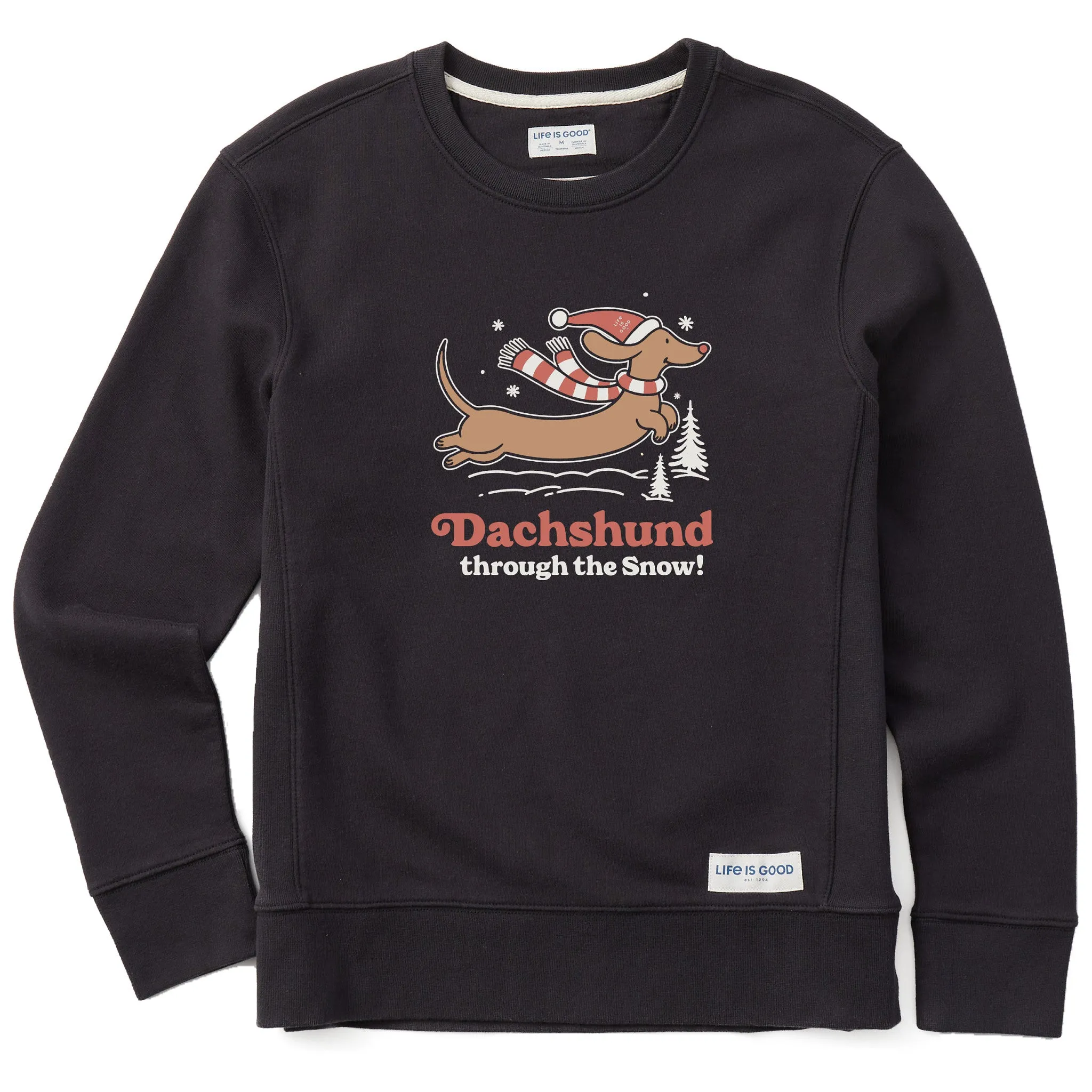 Women's Dachshund Through the Snow Simply True Crew product market share
