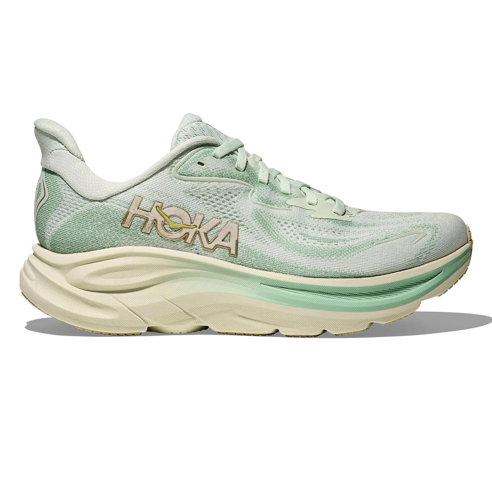 muted - colored shoes Womens HOKA Clifton 10 (Wide)
