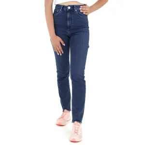 Women's Ripped Back Jeans,Navy Neutral Vibrant Chill Outfit Basic Necessity