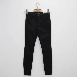 Sustainable Road Trip Sleek Comfort Women's Slim Fit Plain Jeans,Black