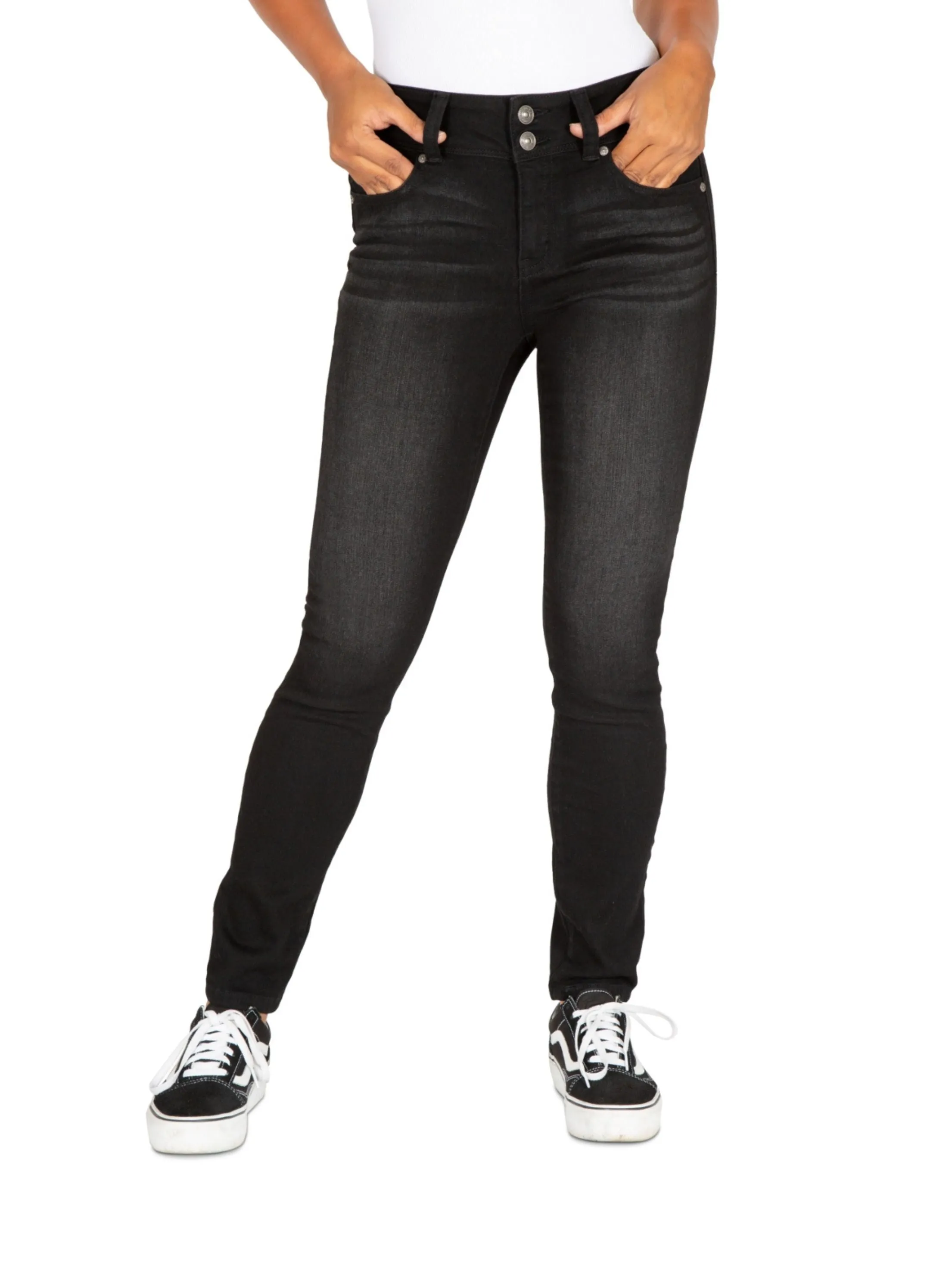 Women's Washed Jeans,Black school wear Timeless Look