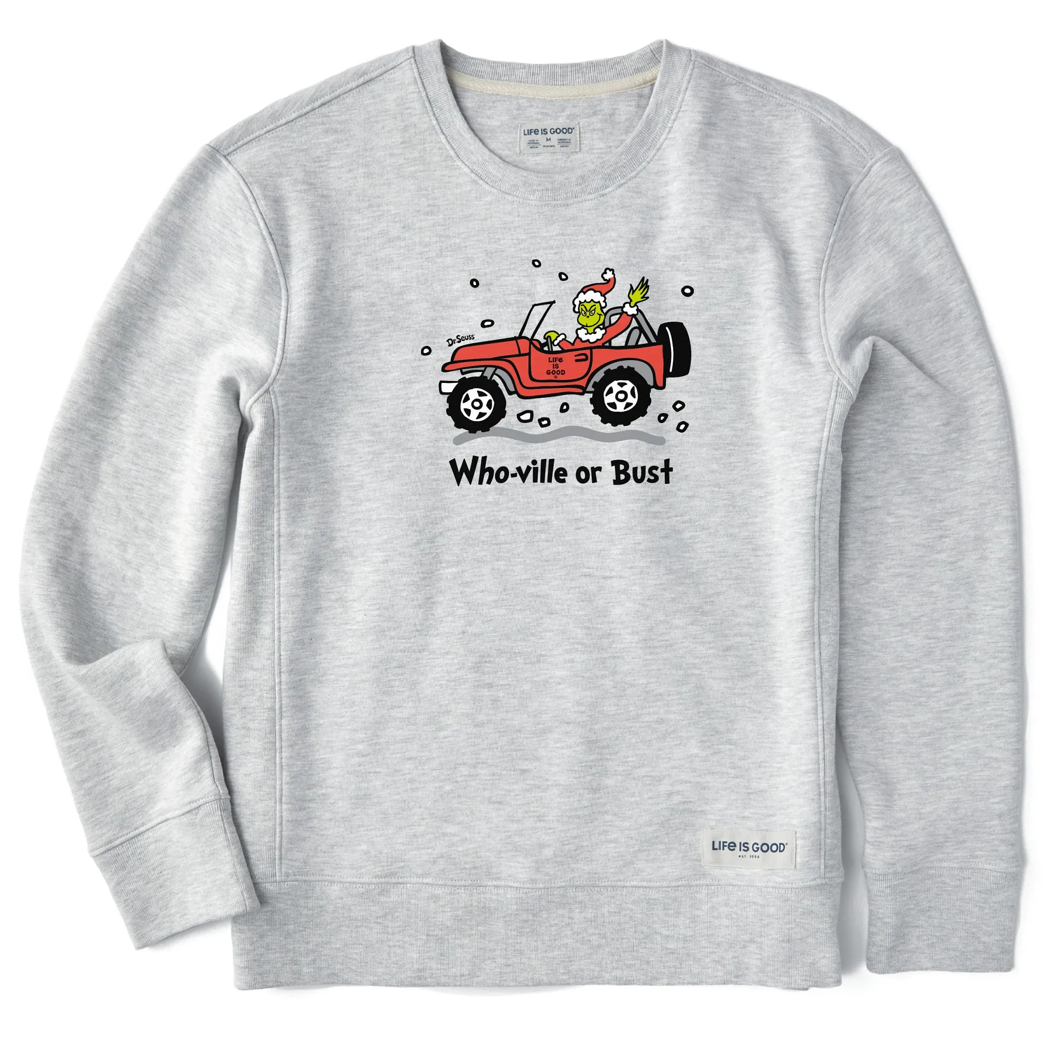 Women's Who-Ville or Bust SUV Grinch Simply True Crew market demand Street Essential