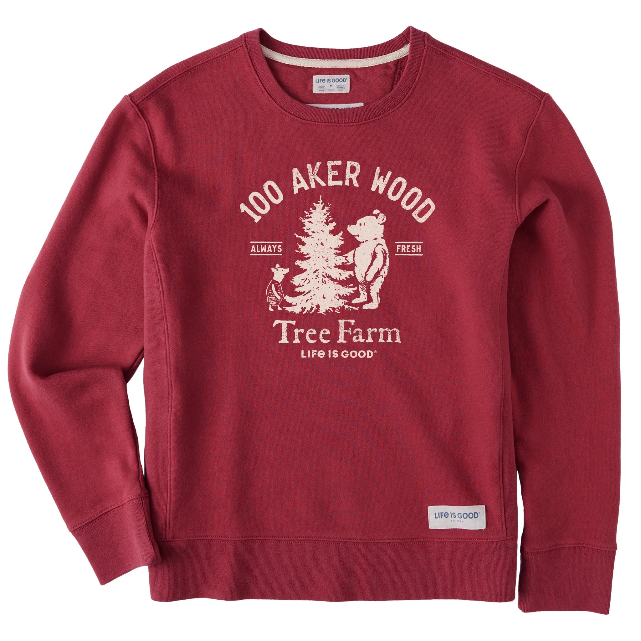 Active Fit Women's Winnie 100 Aker Tree Farm Simply True Crew