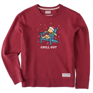 Women's Winnie Chill Out Adirondack Simply True Fleece Crew Collared product quilted lining comfort