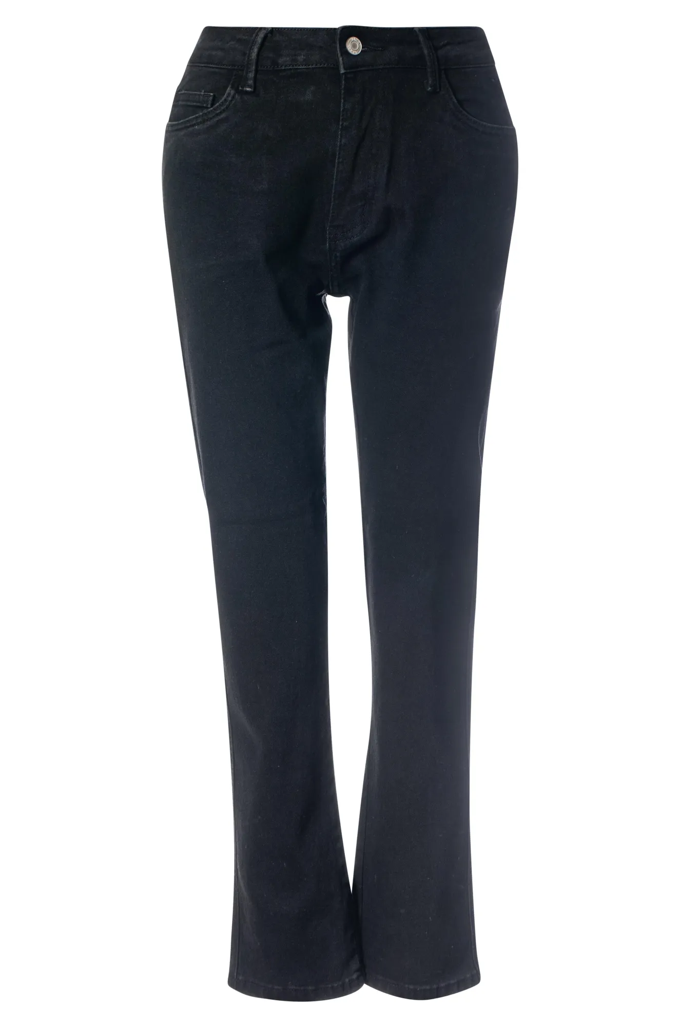 Smooth Loose Versatile All Day Comfort Wonder Denim Xtra Short Jeans | Black Wash | 6604ZZ