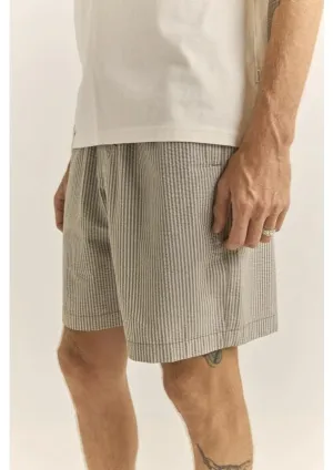 Sweat Wicking Technology present for her Seersucker Stripe Jam Olive