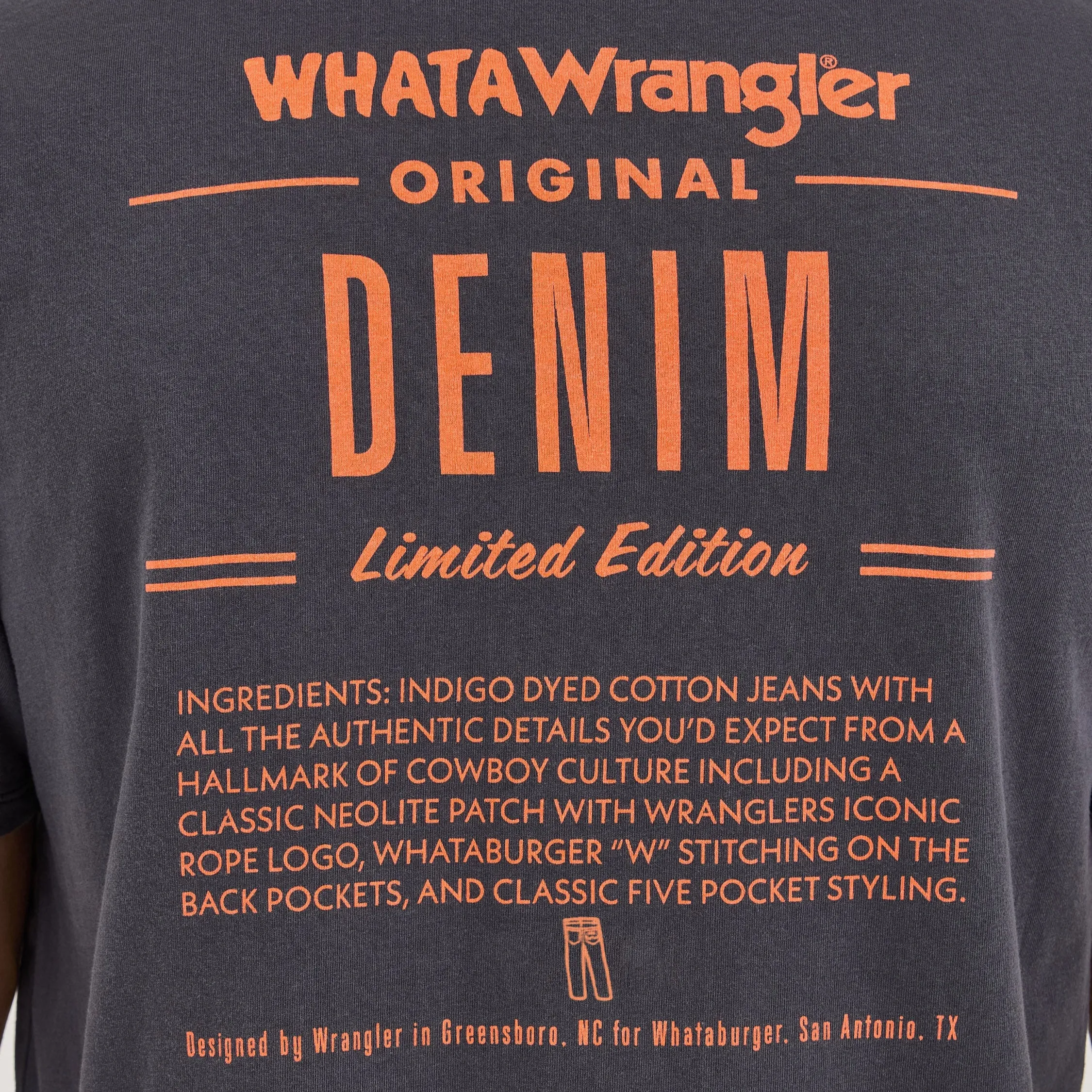 EcoFriendlyDyes Wrangler? x Whataburger? Ingredient T-Shirt